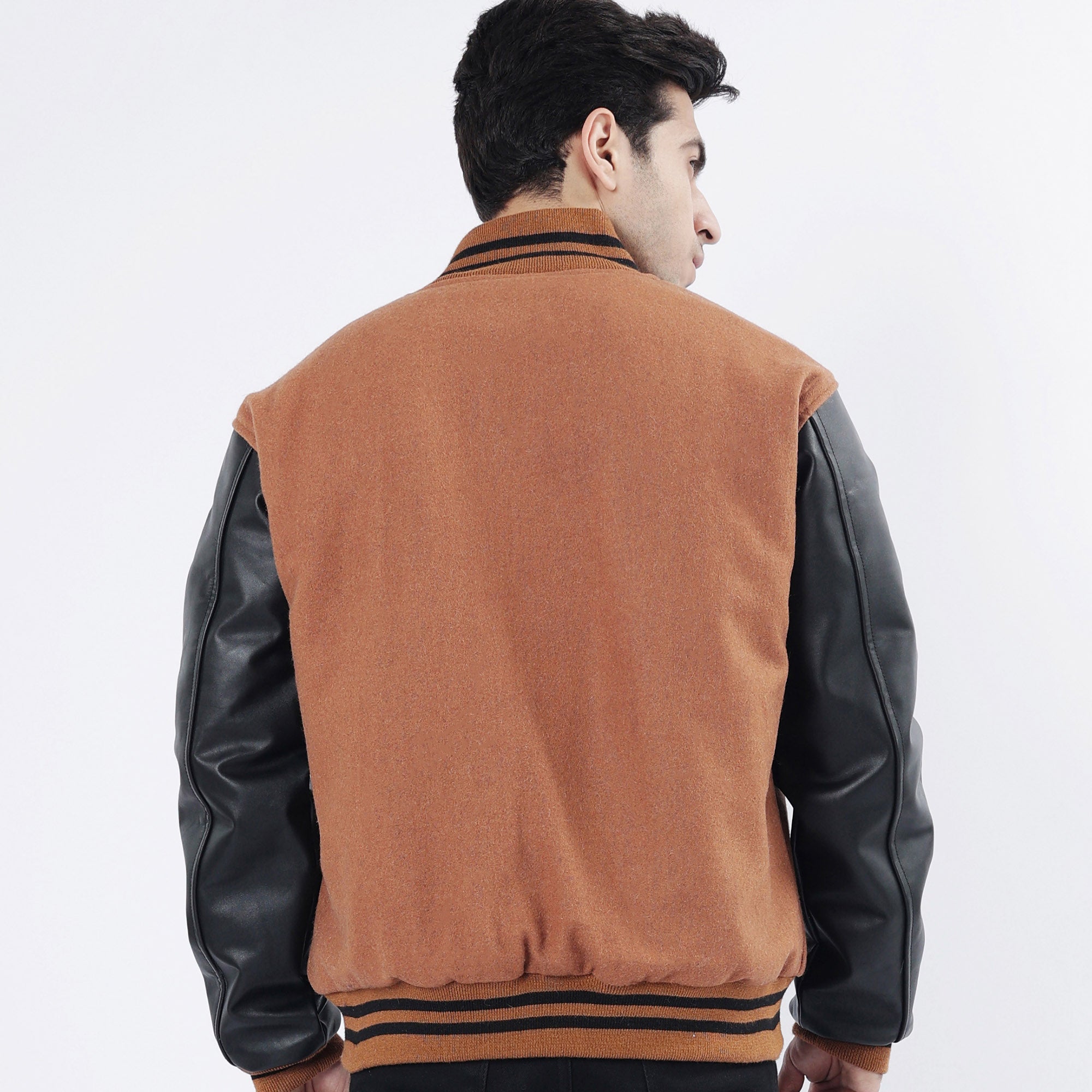 All American Letterman Jackets Wool Body And Leather Sleeves