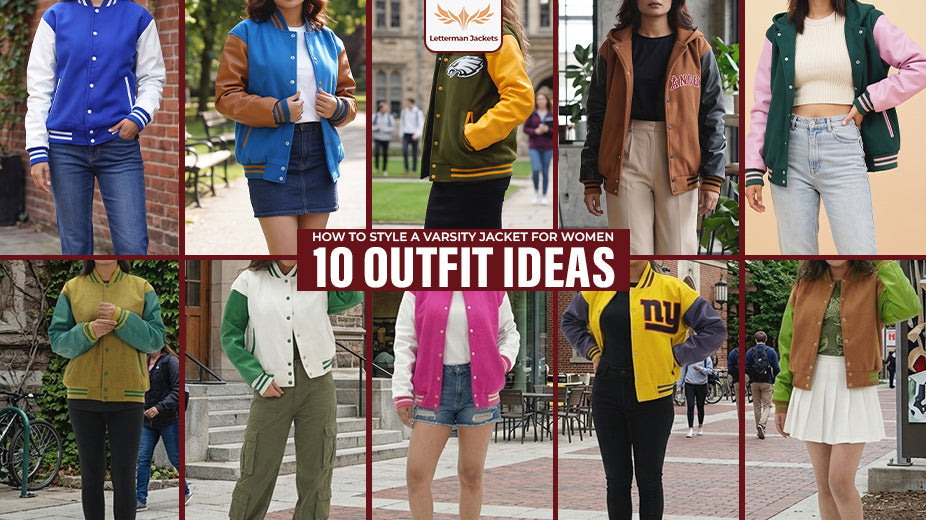 How to Style a Varsity Jacket for Women: 10 Outfit Idea