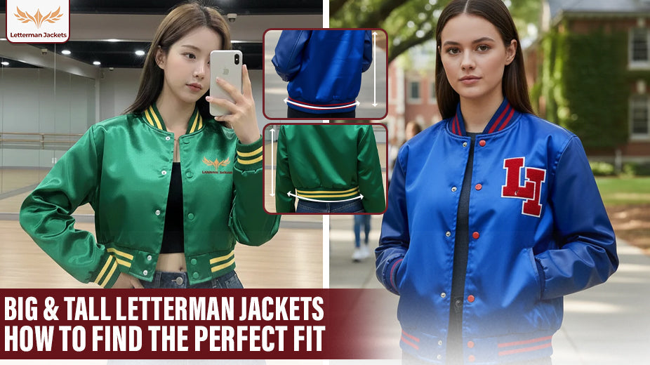 Big & Tall Letterman Jackets: How to Find the Perfect Fit