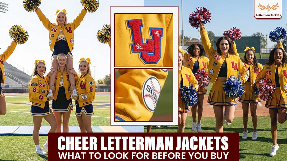 Cheer Letterman Jackets: What to Look For Before You Buy