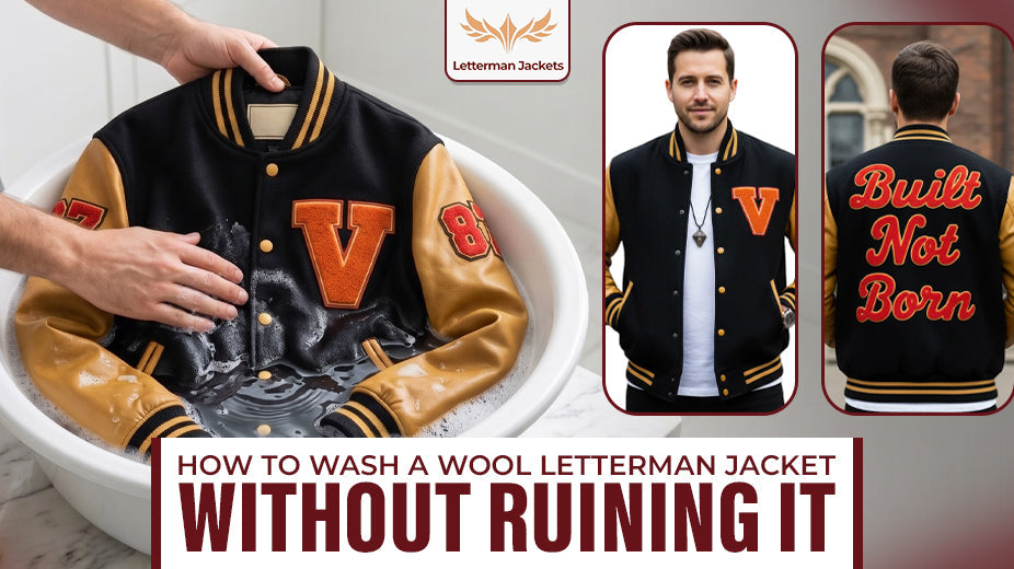 How to Wash a Wool Letterman Jacket Without Ruining It