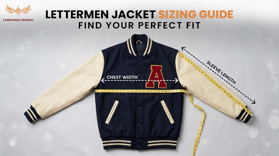 Lettermen Jacket Sizing Guid