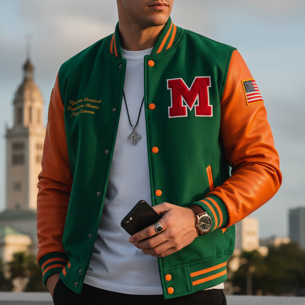 Miami Letterman Jacket for Students & Fans – Wear Your Tradition