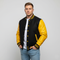 Black & Yellow Varsity Jacket – Confidence-Boosting Classic