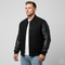 Black on Black Letterman Jacket – Modern Fit, Iconic Varsity Style