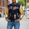 Cavs Letterman Jacket | Trendy Custom Style for Women Basketball Fans