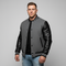 Dark Grey & Black Letterman Jacket – Game Changing Style