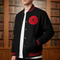 Jordan Letterman Jacket – Black Wool, Red Stripes & Logo, Limited Edition for MJ Fans