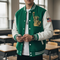 Kelly Green Letterman Jacket – Classic School Varsity Wear