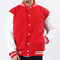 Red and White Letterman Jacket | School Spirit Wool & Leather Varsity