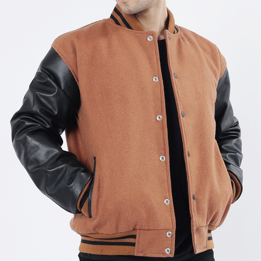 All American Letterman Jackets Wool Body And Leather Sleeves