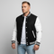 Black And White Letterman Jacket – Modern Fit, Iconic Varsity Style
