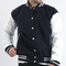 Blue and White Letterman Jacket – Wool & Leather Varsity for School Spirit