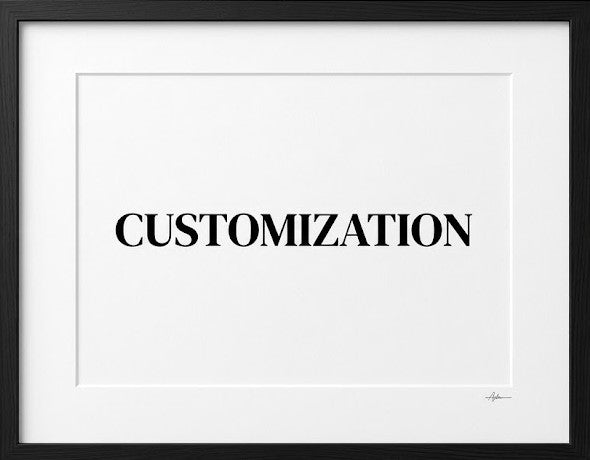 Customization Upgrades